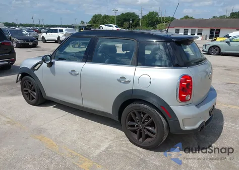 2013 Mini Countryman Cooper S from USA, damaged, VIN WMWZC3C50DWP21636